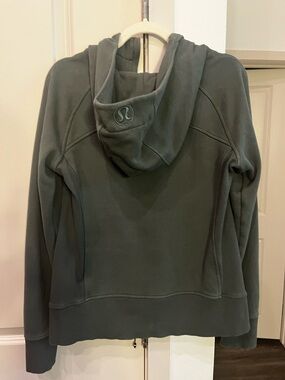 lululemon athletica dark green hoodie